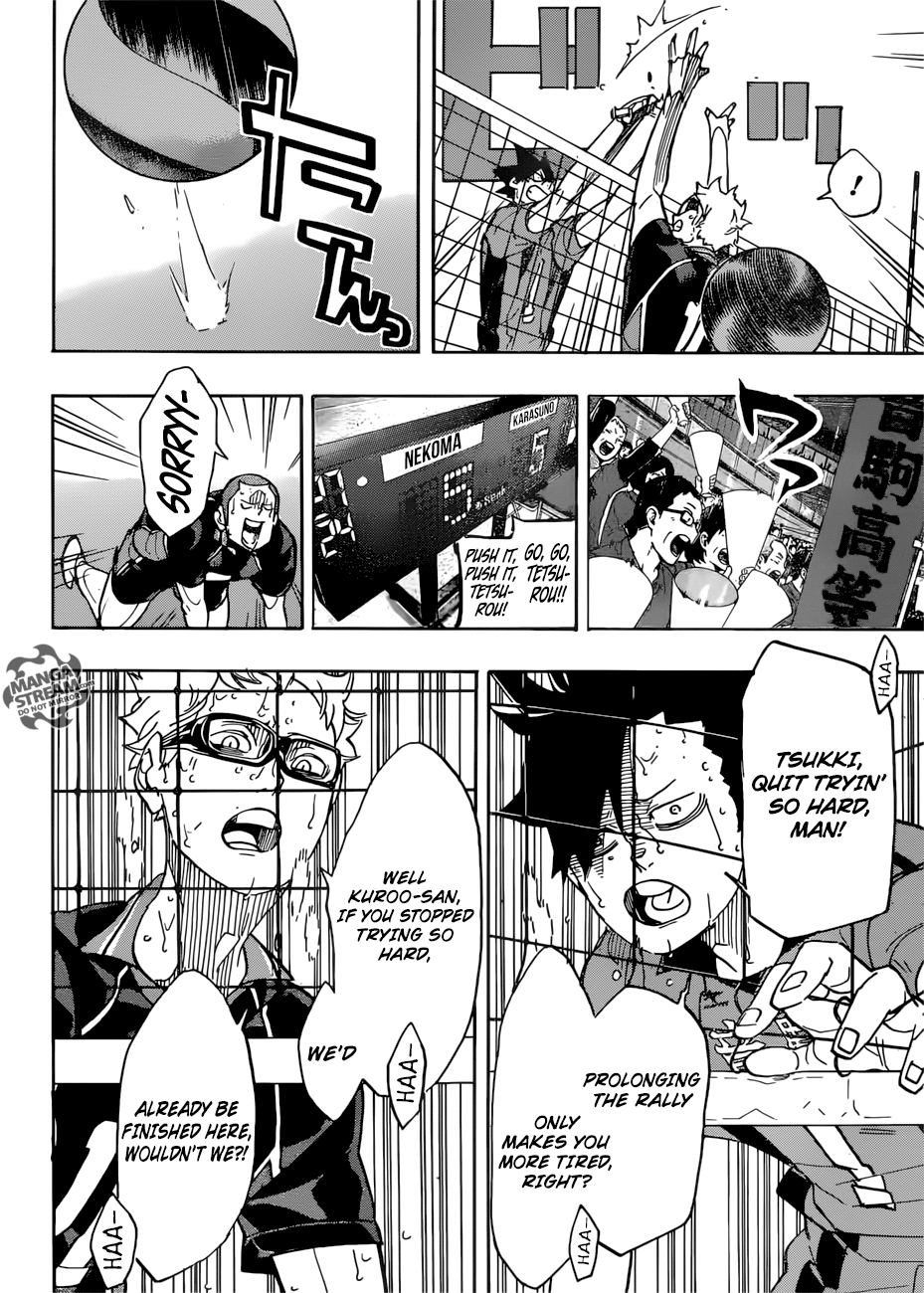 Haikyuu!! chapter 320 page 6