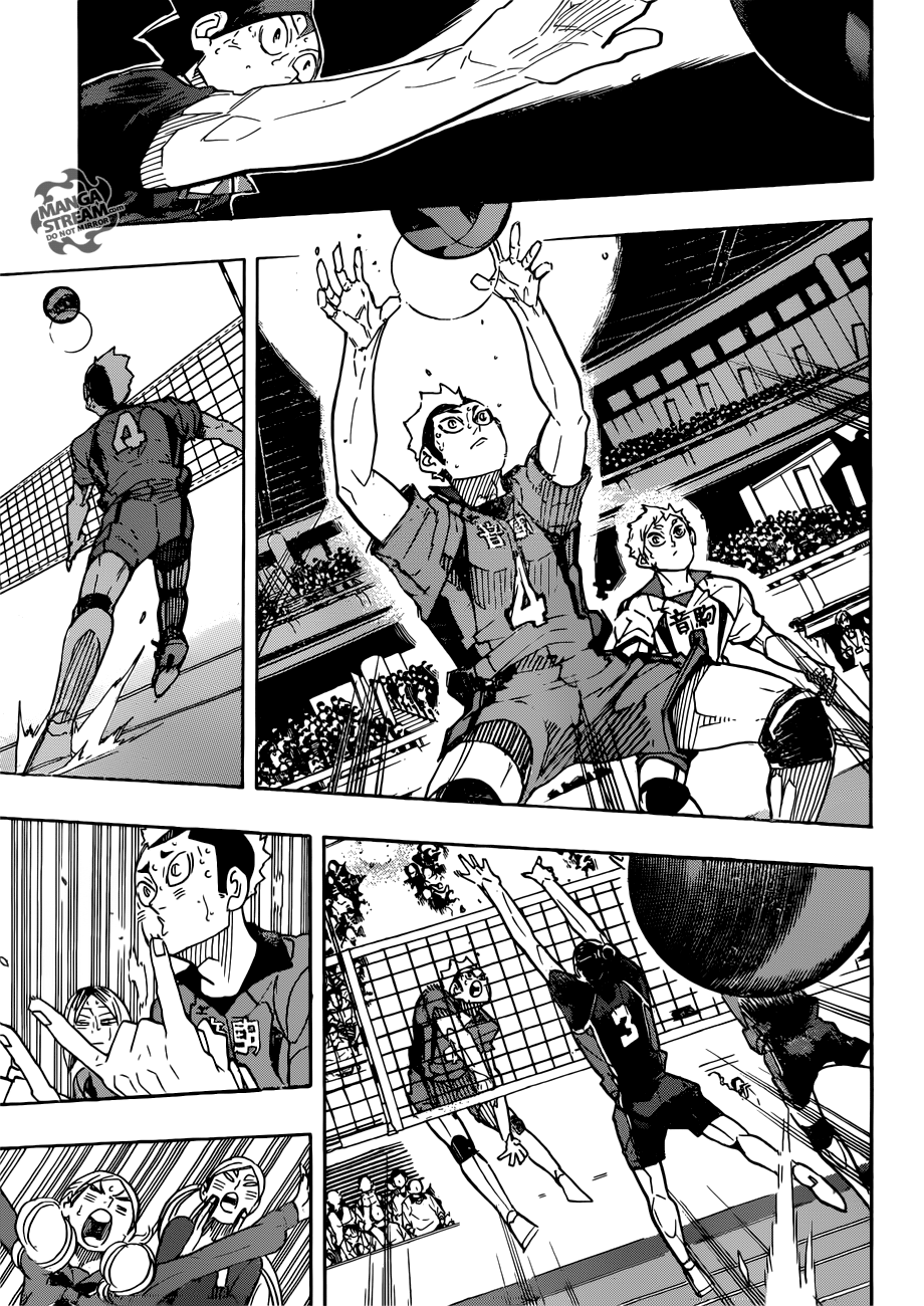 Haikyuu!! chapter 321 page 10