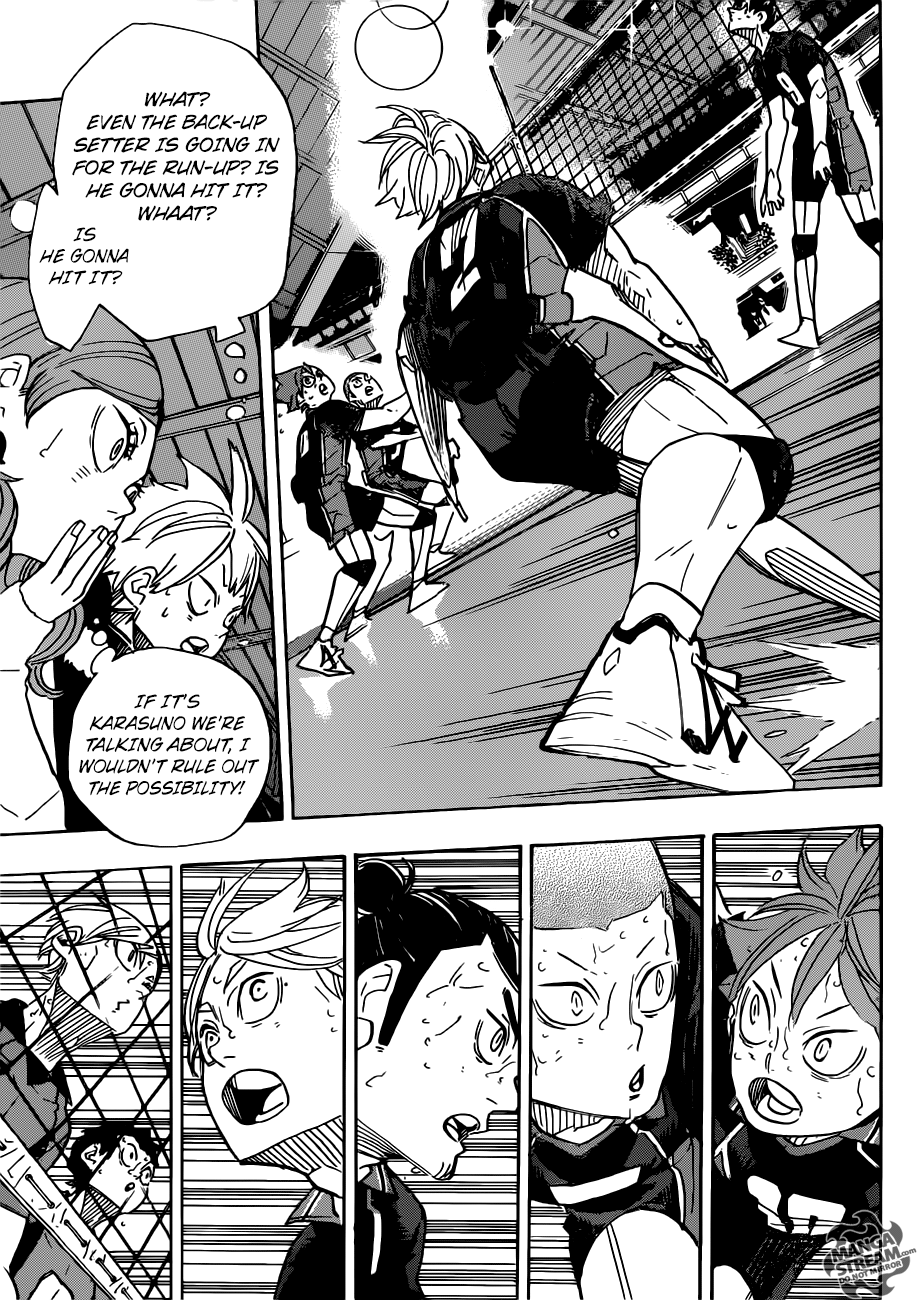Haikyuu!! chapter 321 page 14