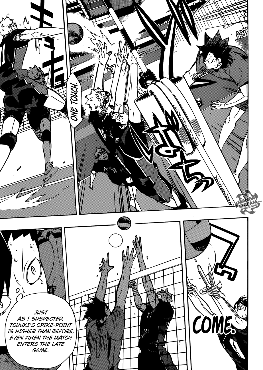 Haikyuu!! chapter 321 page 8