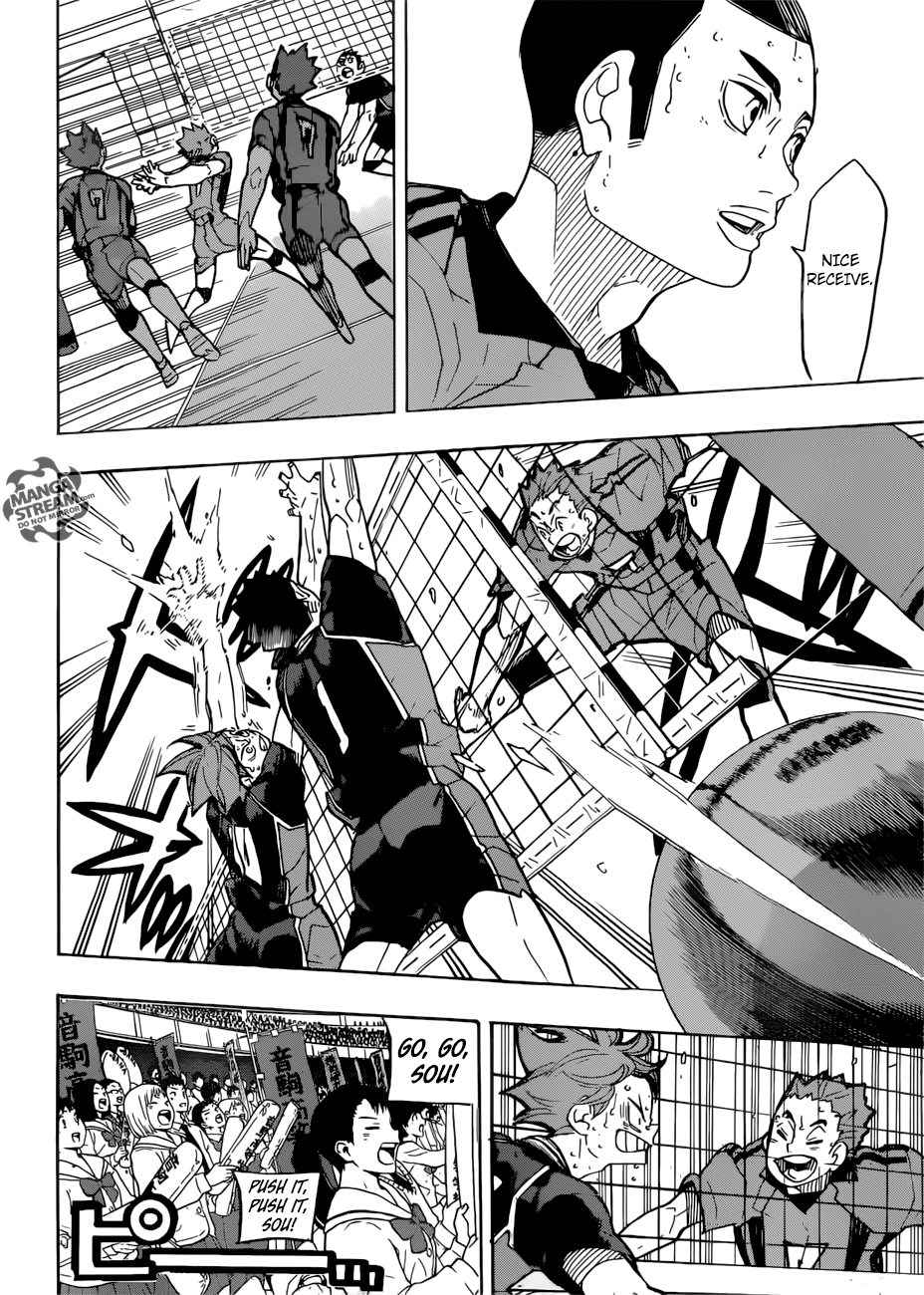 Haikyuu!! chapter 322 page 13