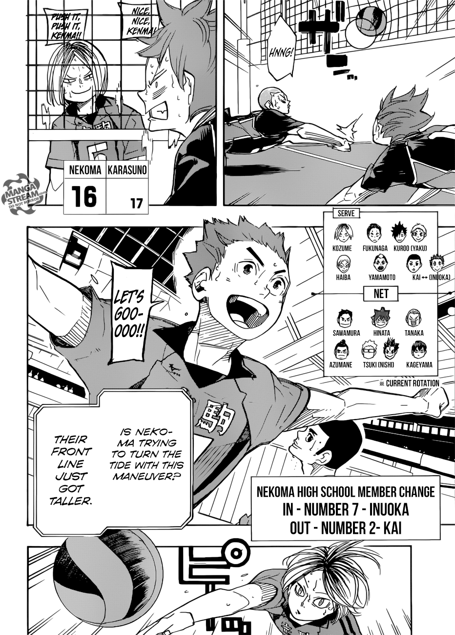 Haikyuu!! chapter 322 page 8