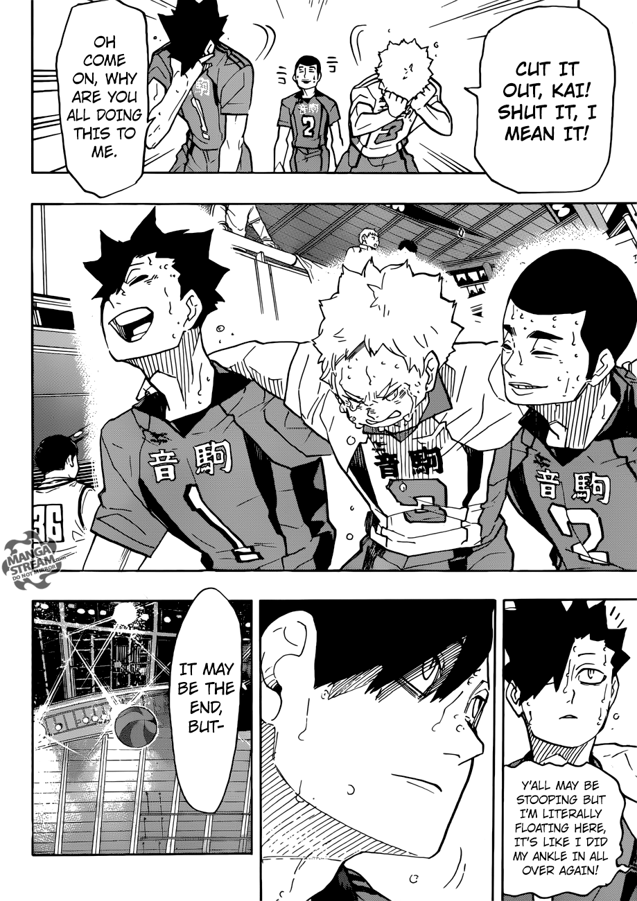 Haikyuu!! chapter 325 page 18