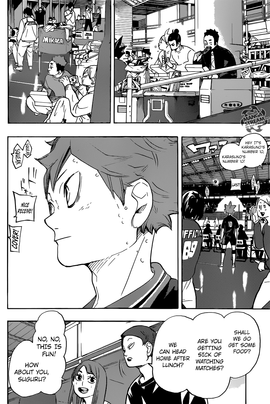 Haikyuu!! chapter 326 page 15