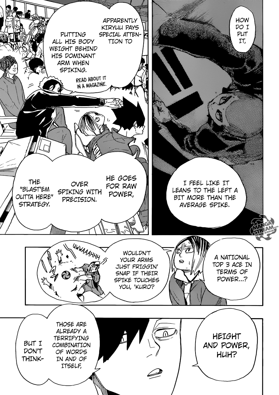 Haikyuu!! chapter 329 page 6