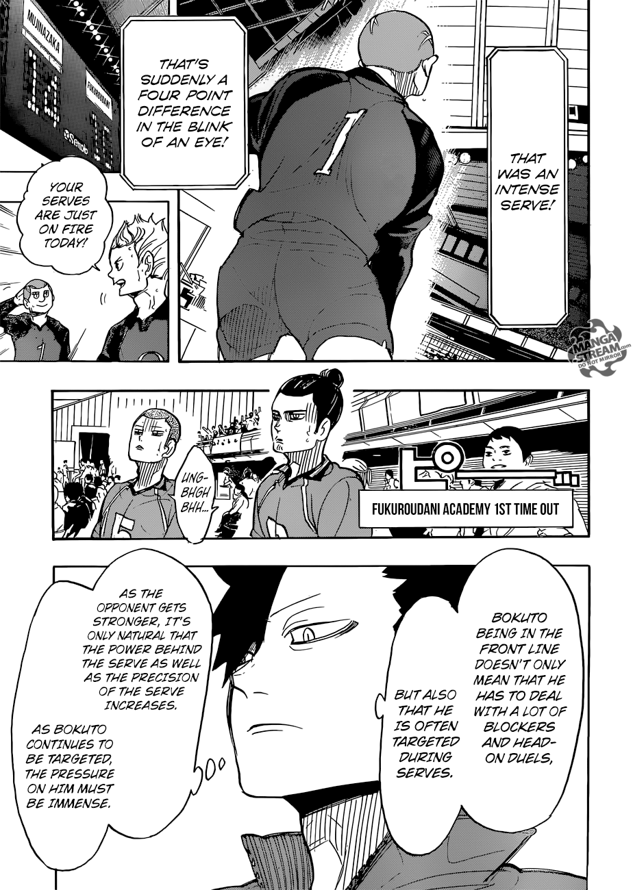 Haikyuu!! chapter 330 page 8
