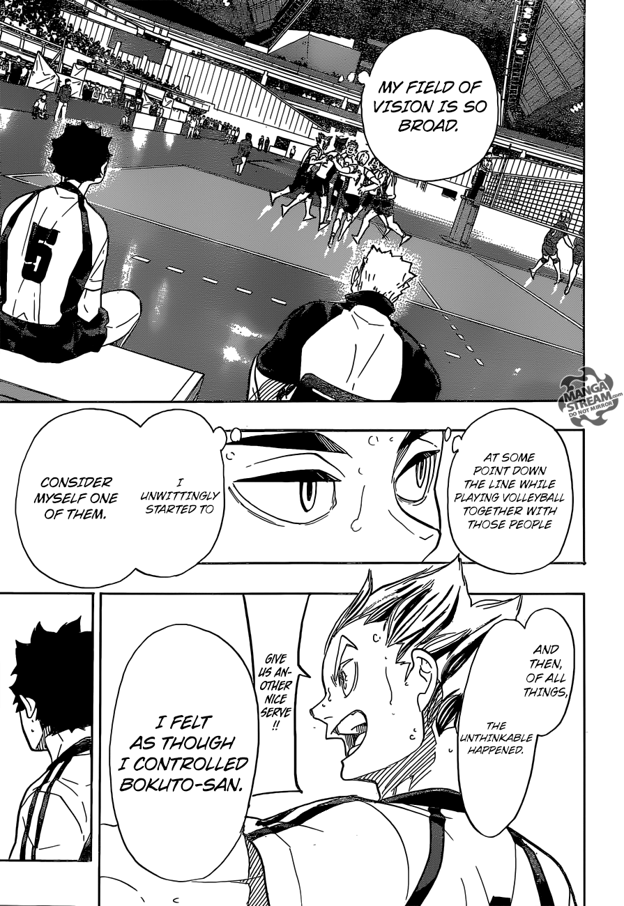 Haikyuu!! chapter 333 page 10