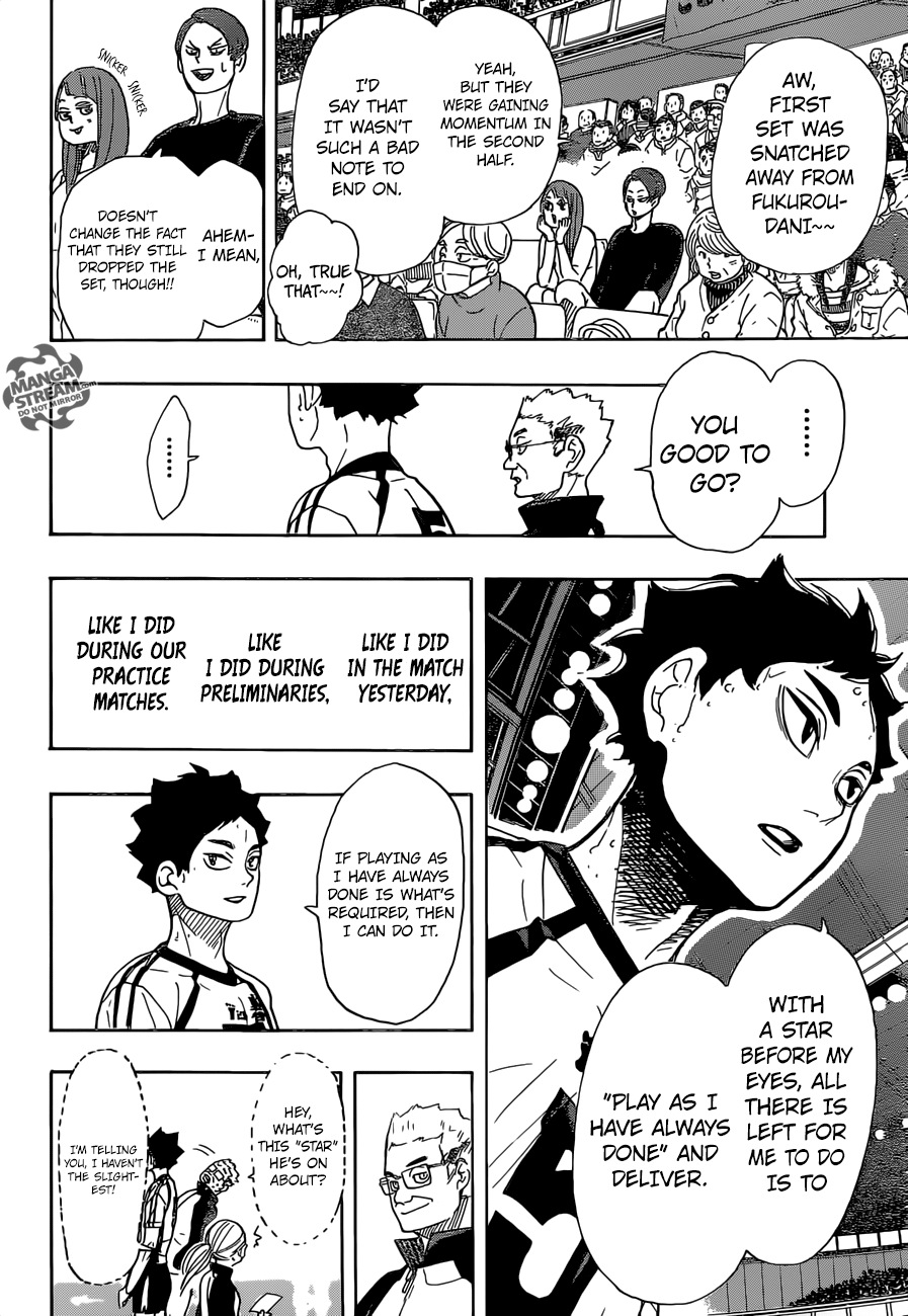 Haikyuu!! chapter 333 page 13