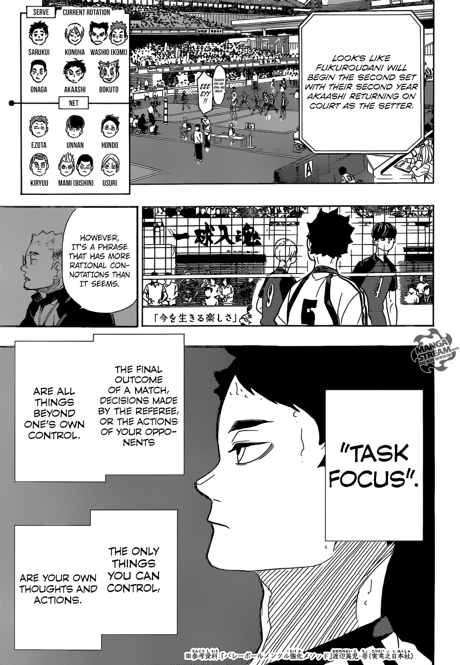 Haikyuu!! chapter 333 page 14
