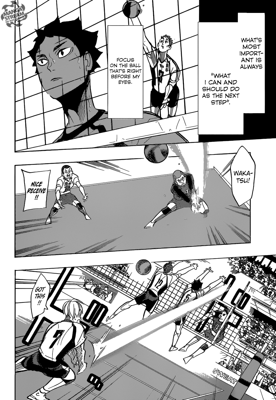Haikyuu!! chapter 333 page 15