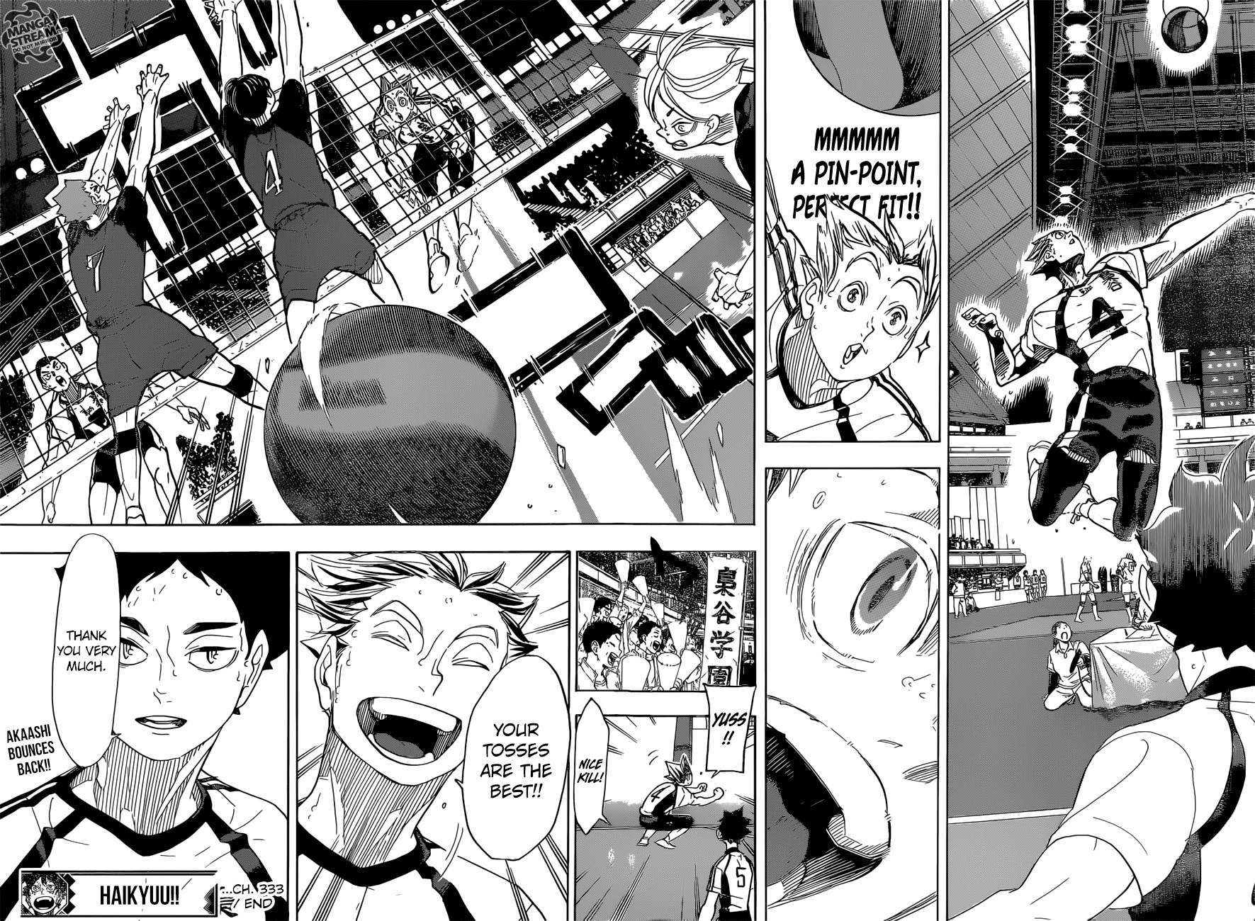 Haikyuu!! chapter 333 page 19