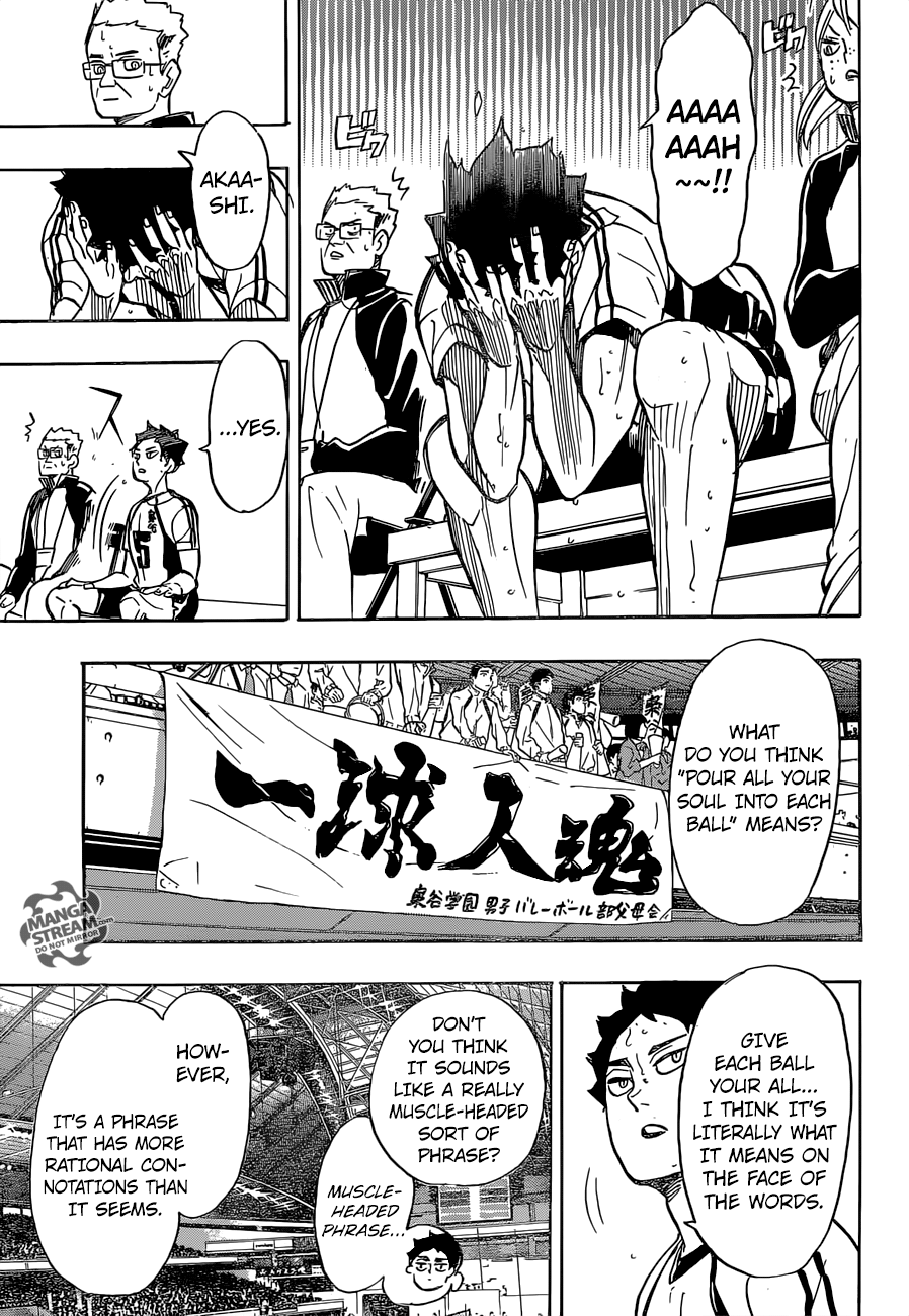 Haikyuu!! chapter 333 page 4