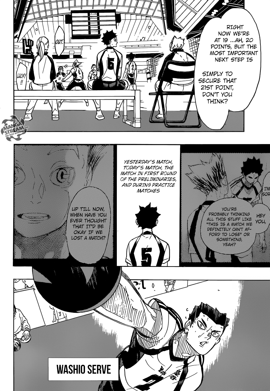 Haikyuu!! chapter 333 page 5