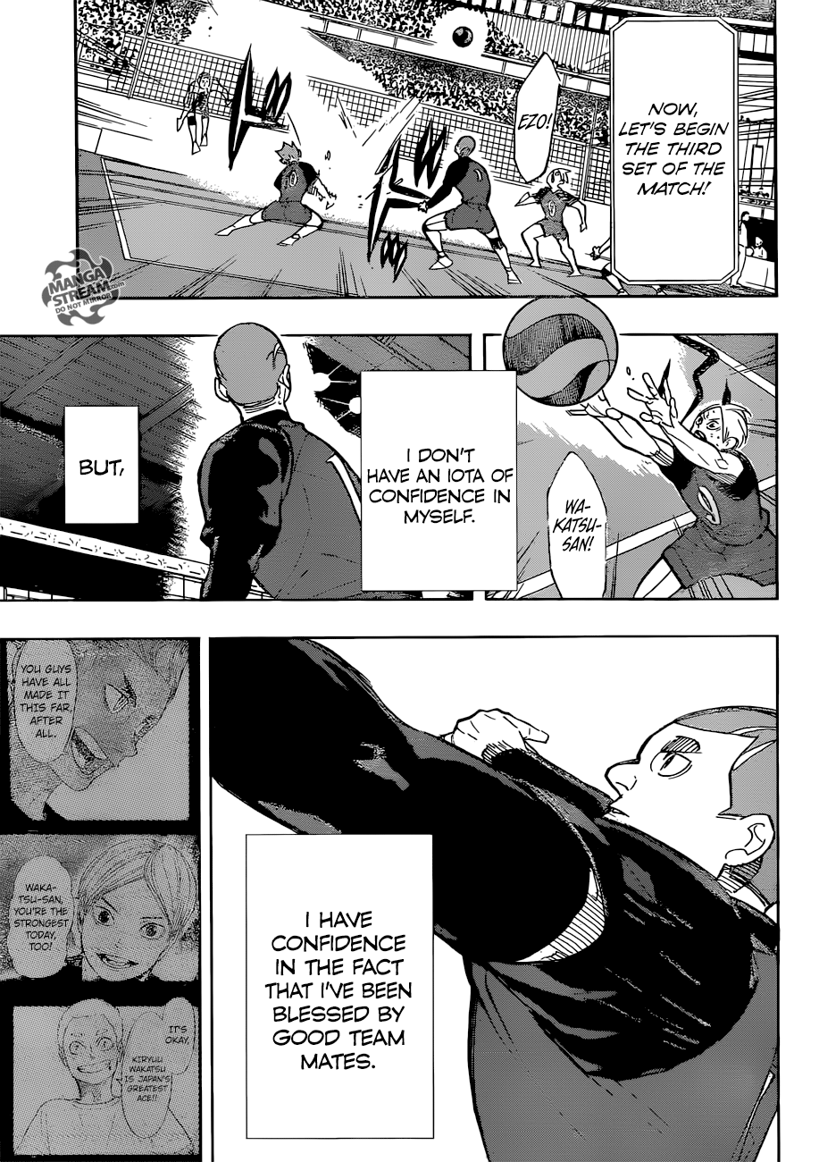 Haikyuu!! chapter 334 page 18