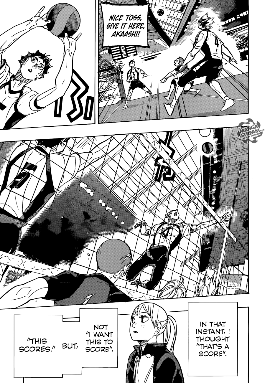 Haikyuu!! chapter 335 page 13