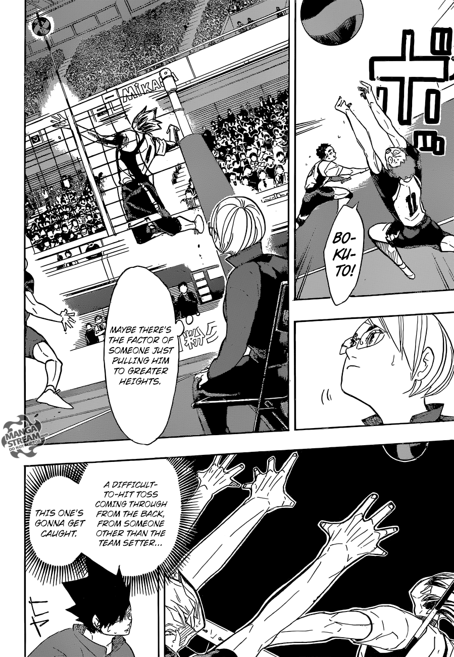 Haikyuu!! chapter 335 page 8