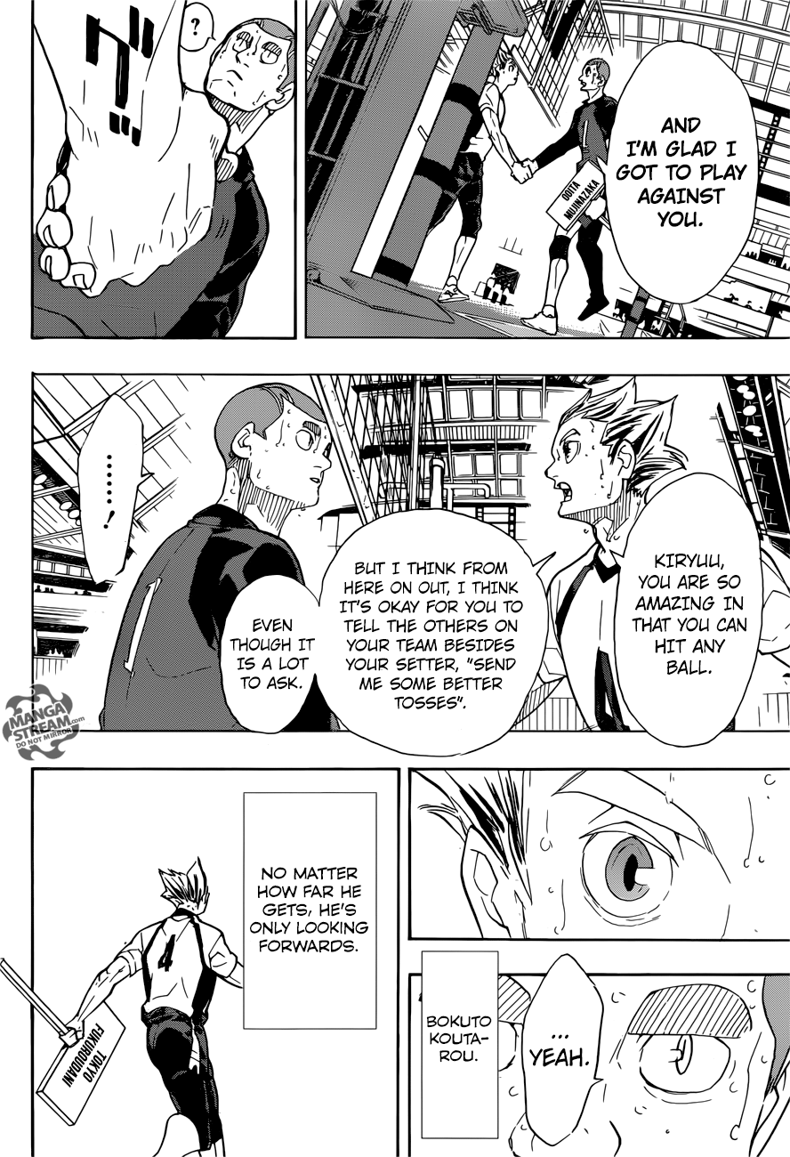 Haikyuu!! chapter 337 page 10