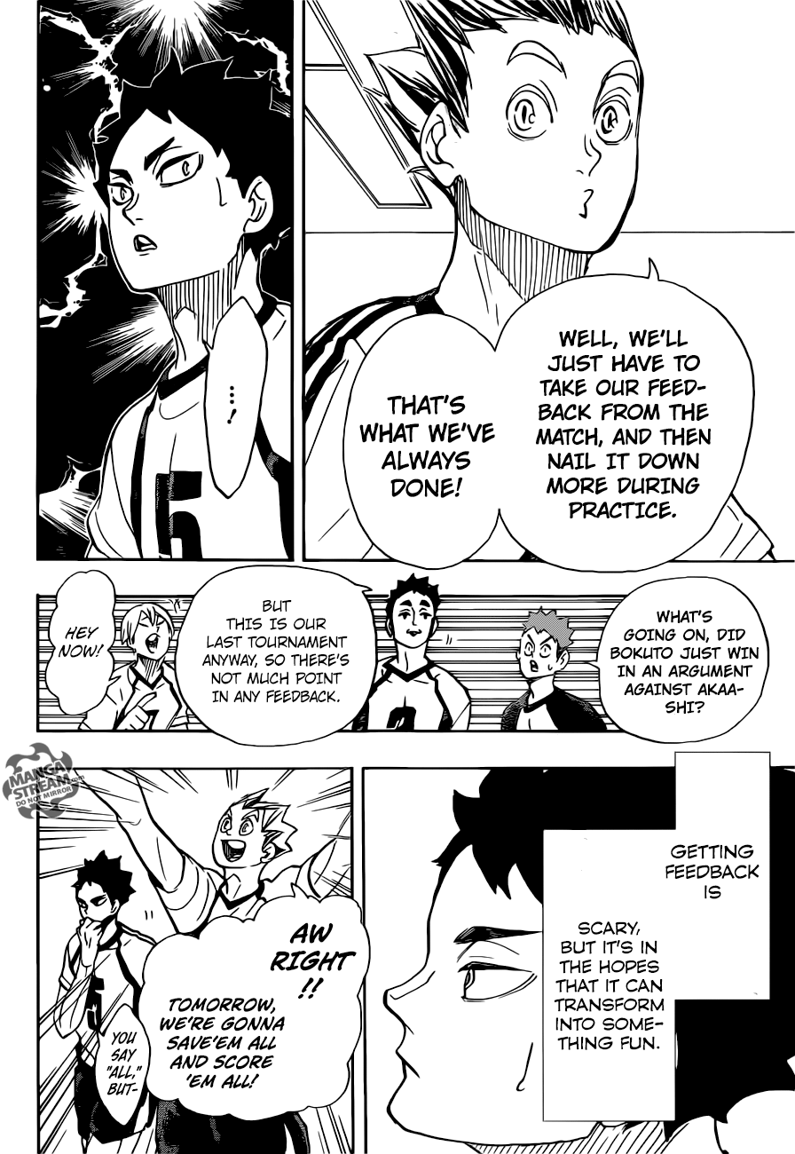 Haikyuu!! chapter 337 page 16