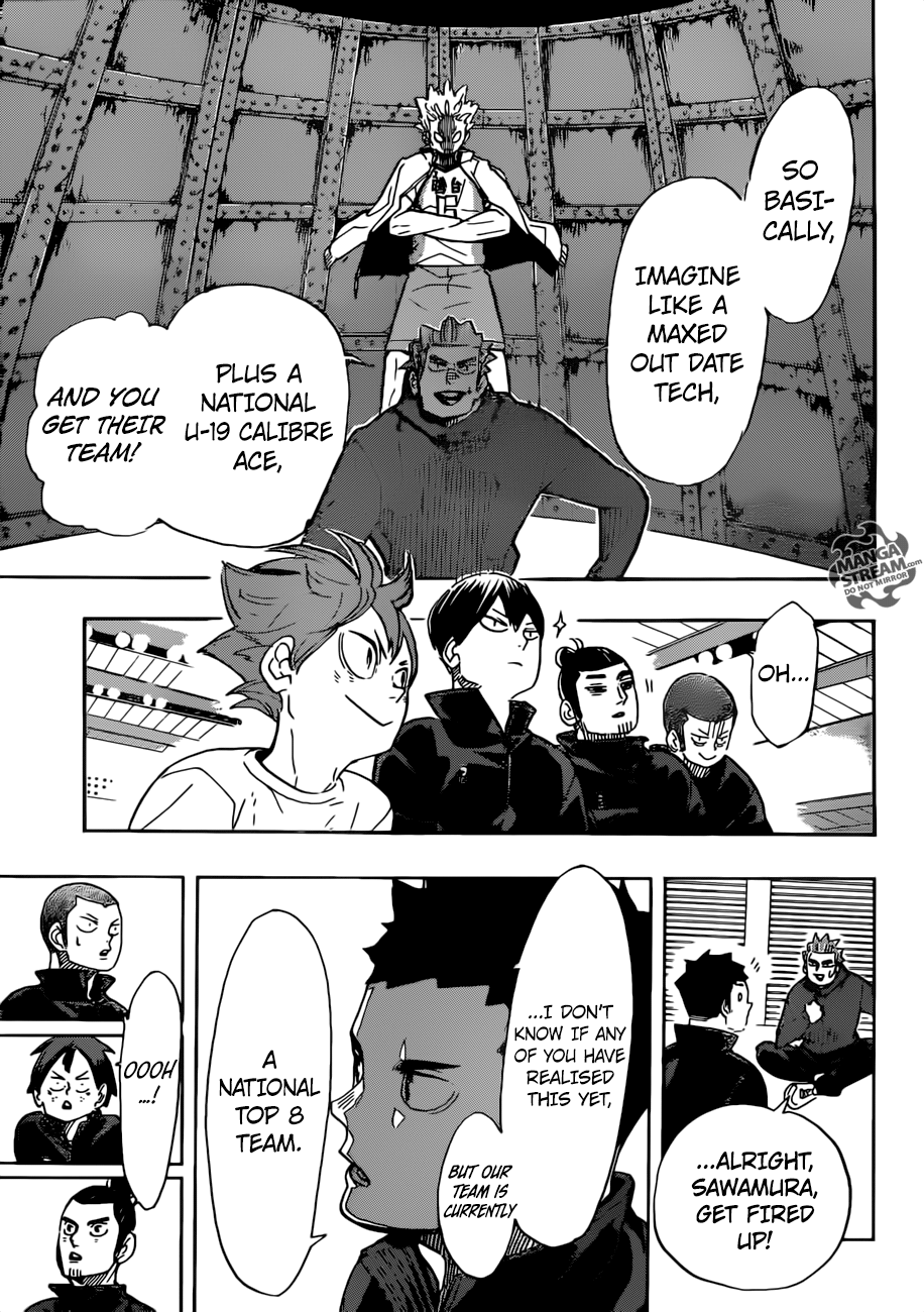 Haikyuu!! chapter 338 page 8