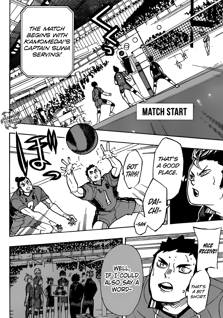 Haikyuu!! chapter 339 page 14
