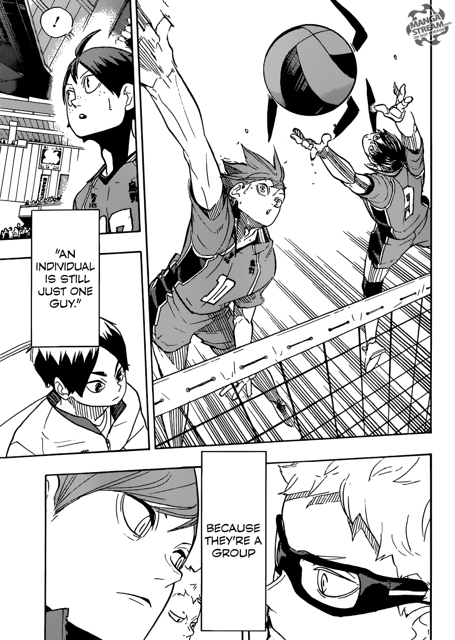 Haikyuu!! chapter 341 page 14