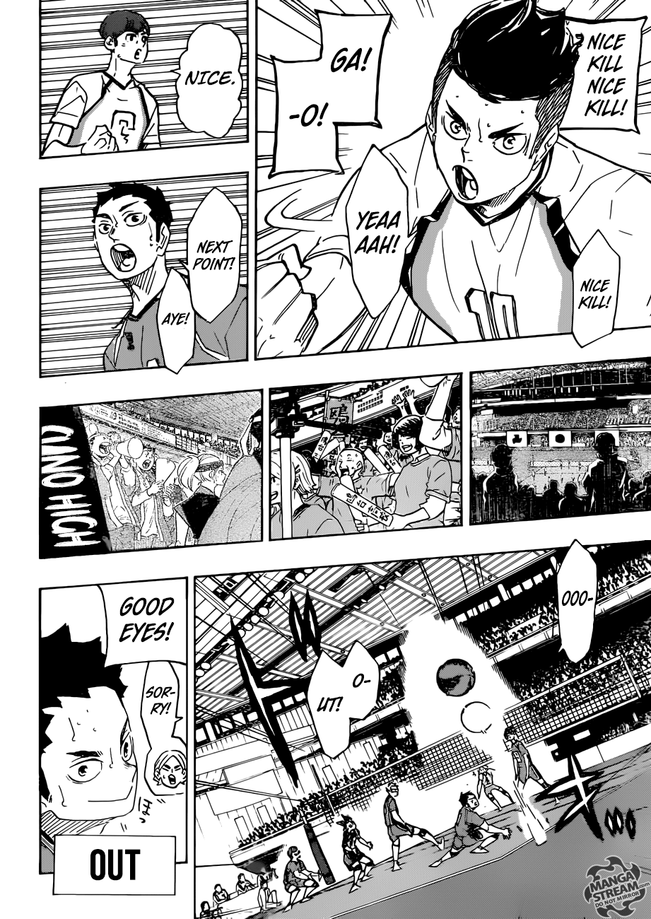 Haikyuu!! chapter 342 page 11