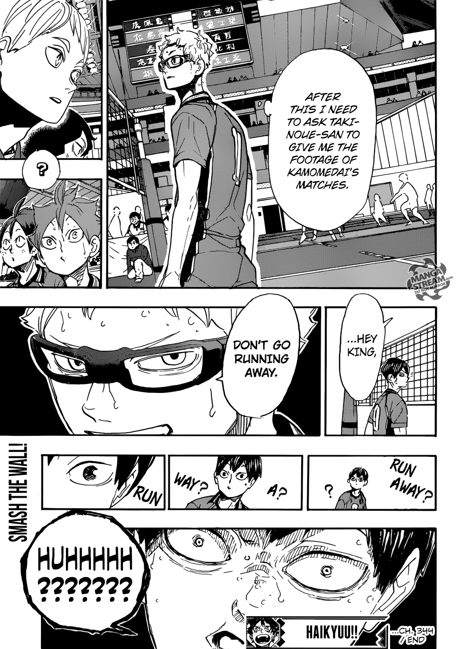 Haikyuu!! chapter 344 page 18