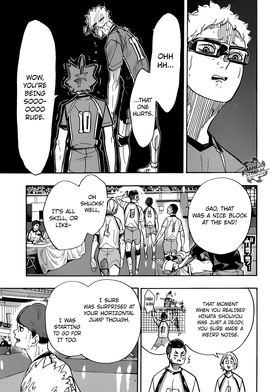 Haikyuu!! chapter 346 page 8