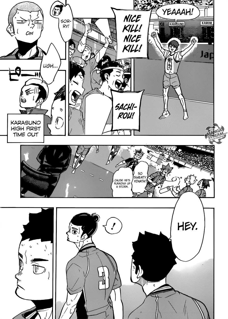 Haikyuu!! chapter 349 page 14