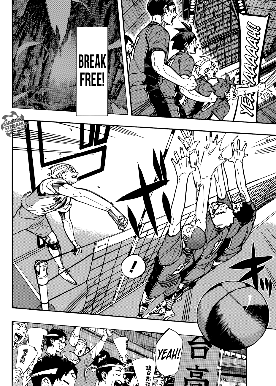 Haikyuu!! chapter 350 page 15