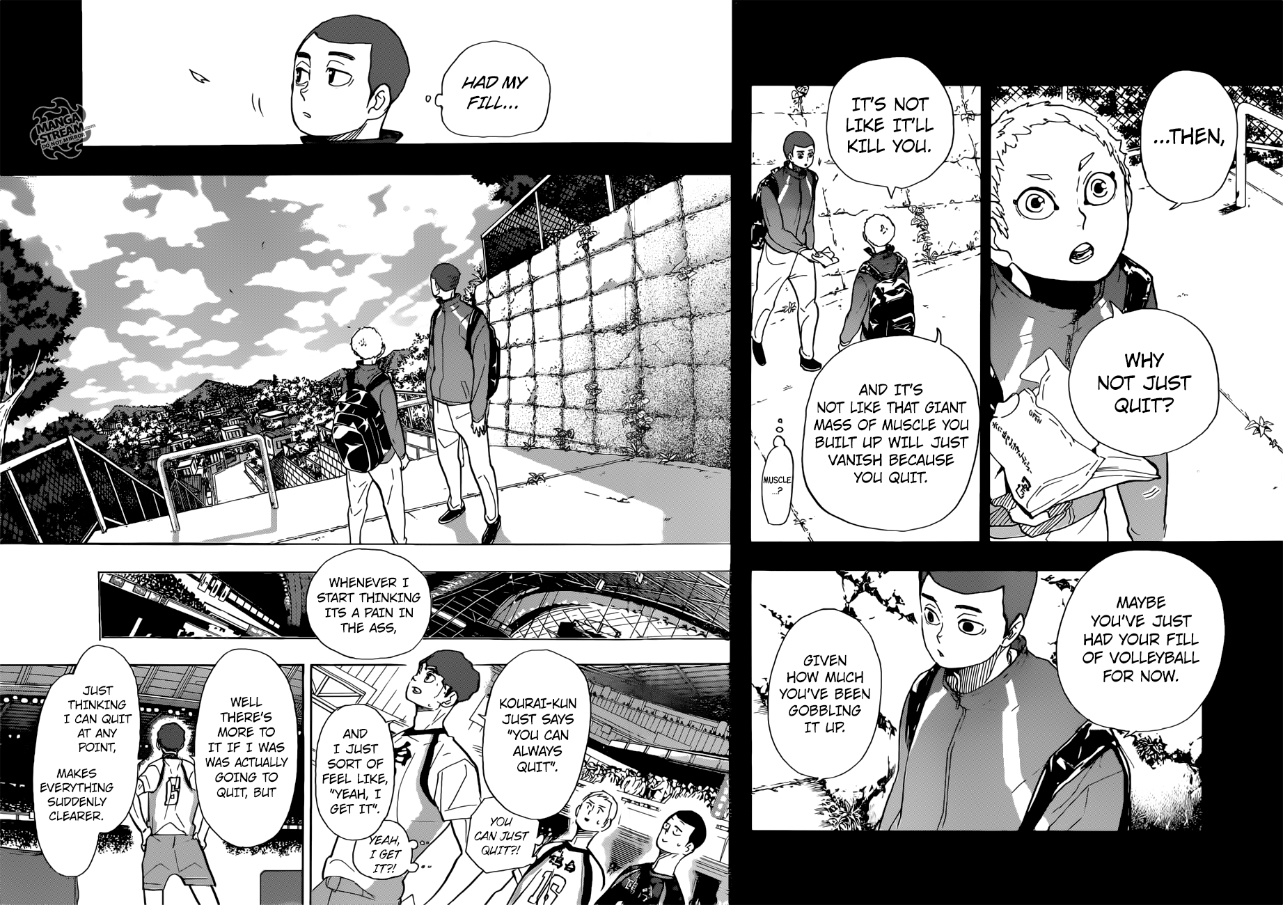 Haikyuu!! chapter 351 page 13