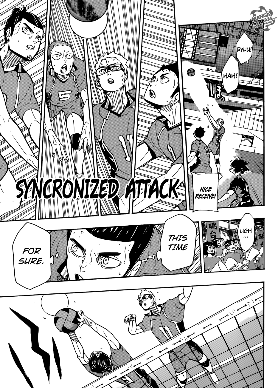Haikyuu!! chapter 351 page 15