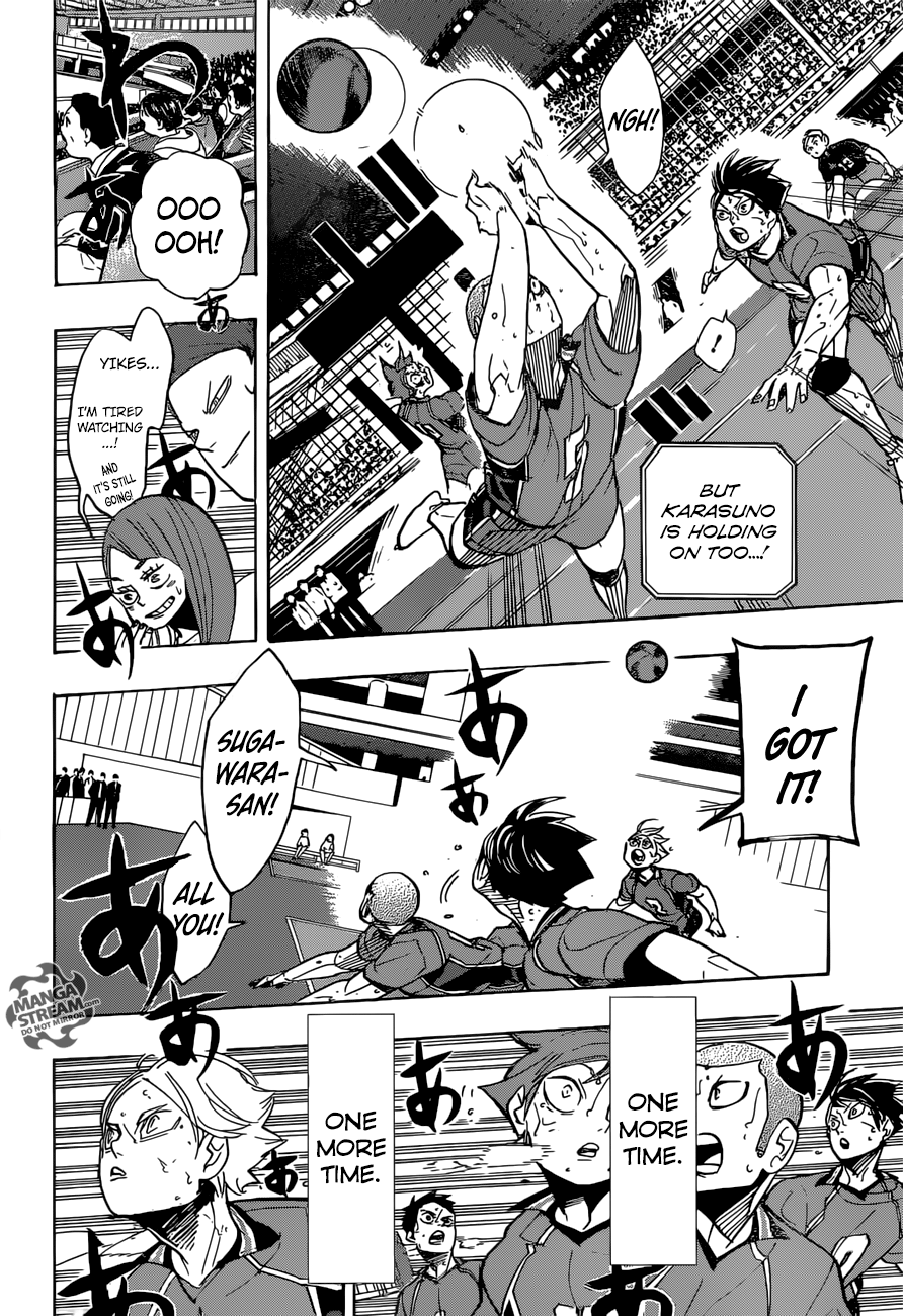 Haikyuu!! chapter 354 page 14