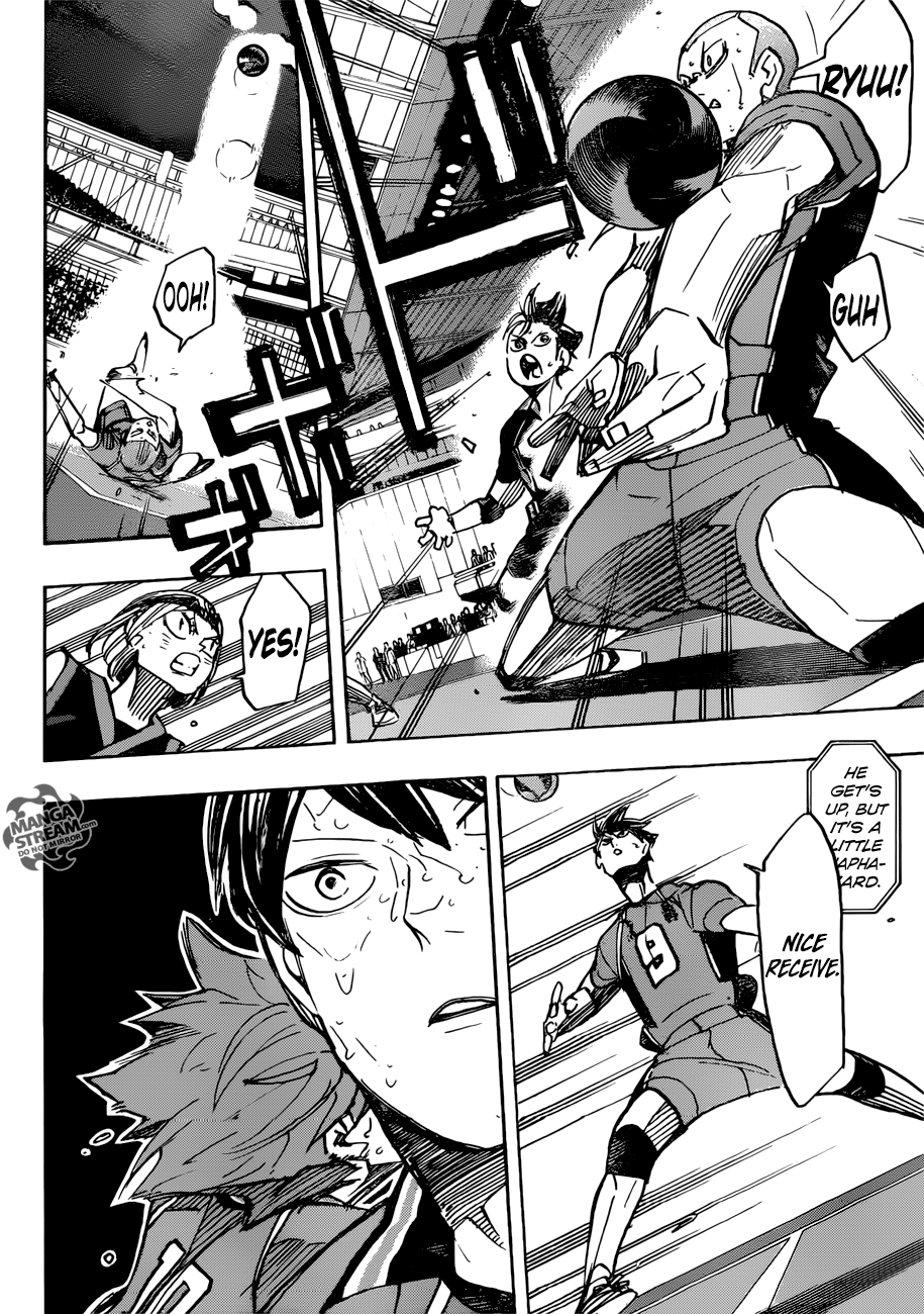 Haikyuu!! chapter 355 page 14