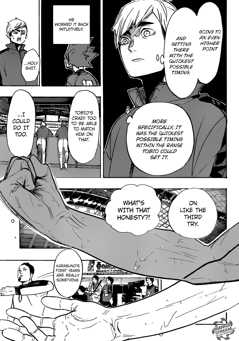 Haikyuu!! chapter 356 page 7
