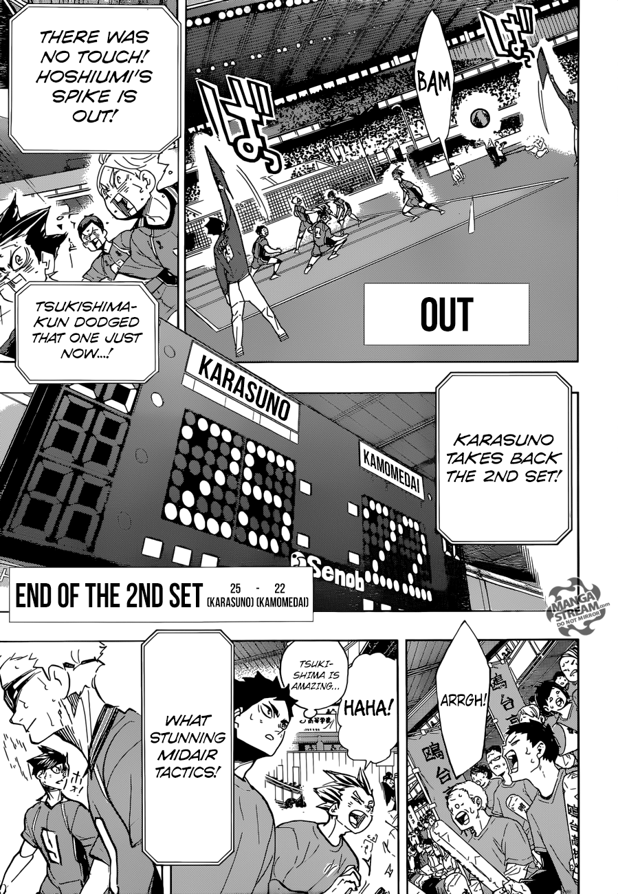 Haikyuu!! chapter 357 page 17