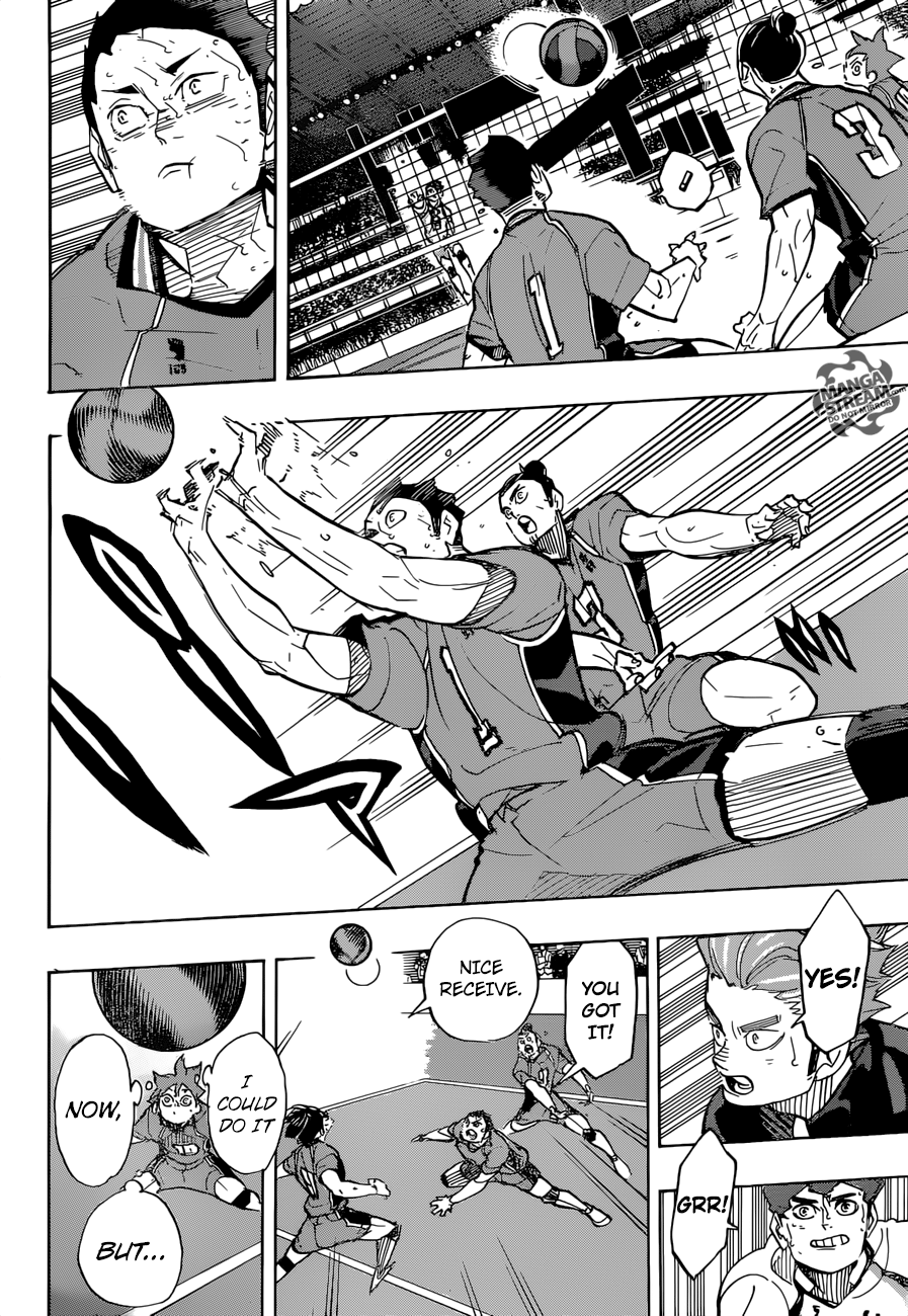 Haikyuu!! chapter 357 page 4