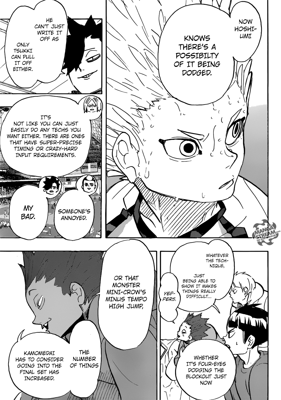 Haikyuu!! chapter 358 page 4