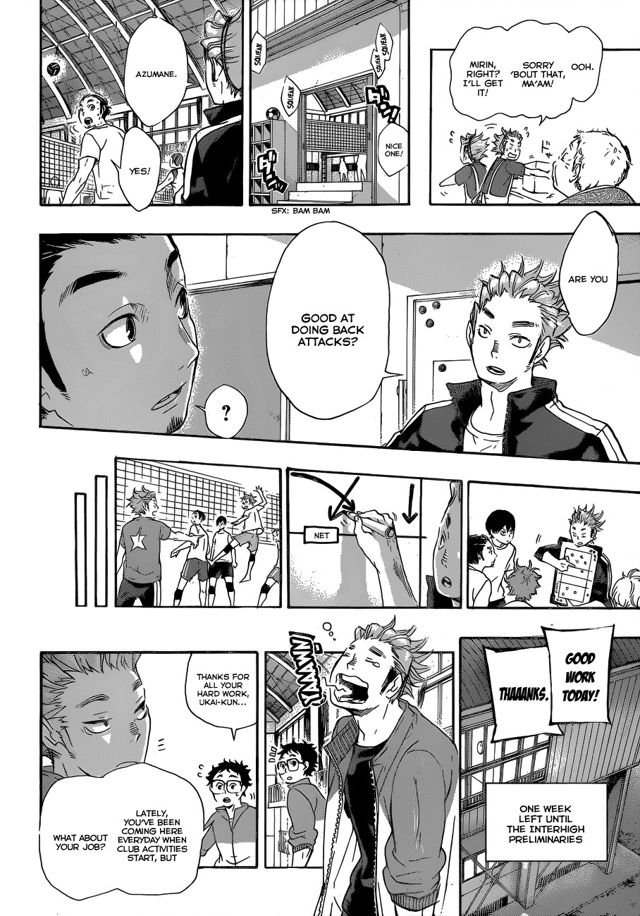 Haikyuu!! chapter 36 page 11