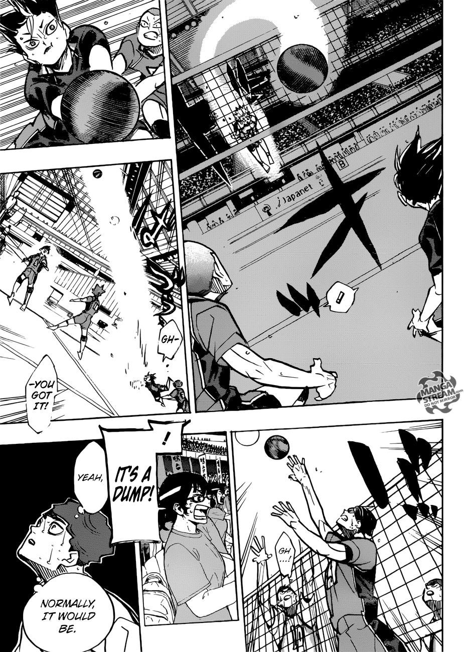 Haikyuu!! chapter 360 page 16