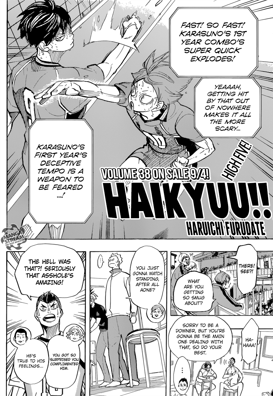 Haikyuu!! chapter 362 page 1
