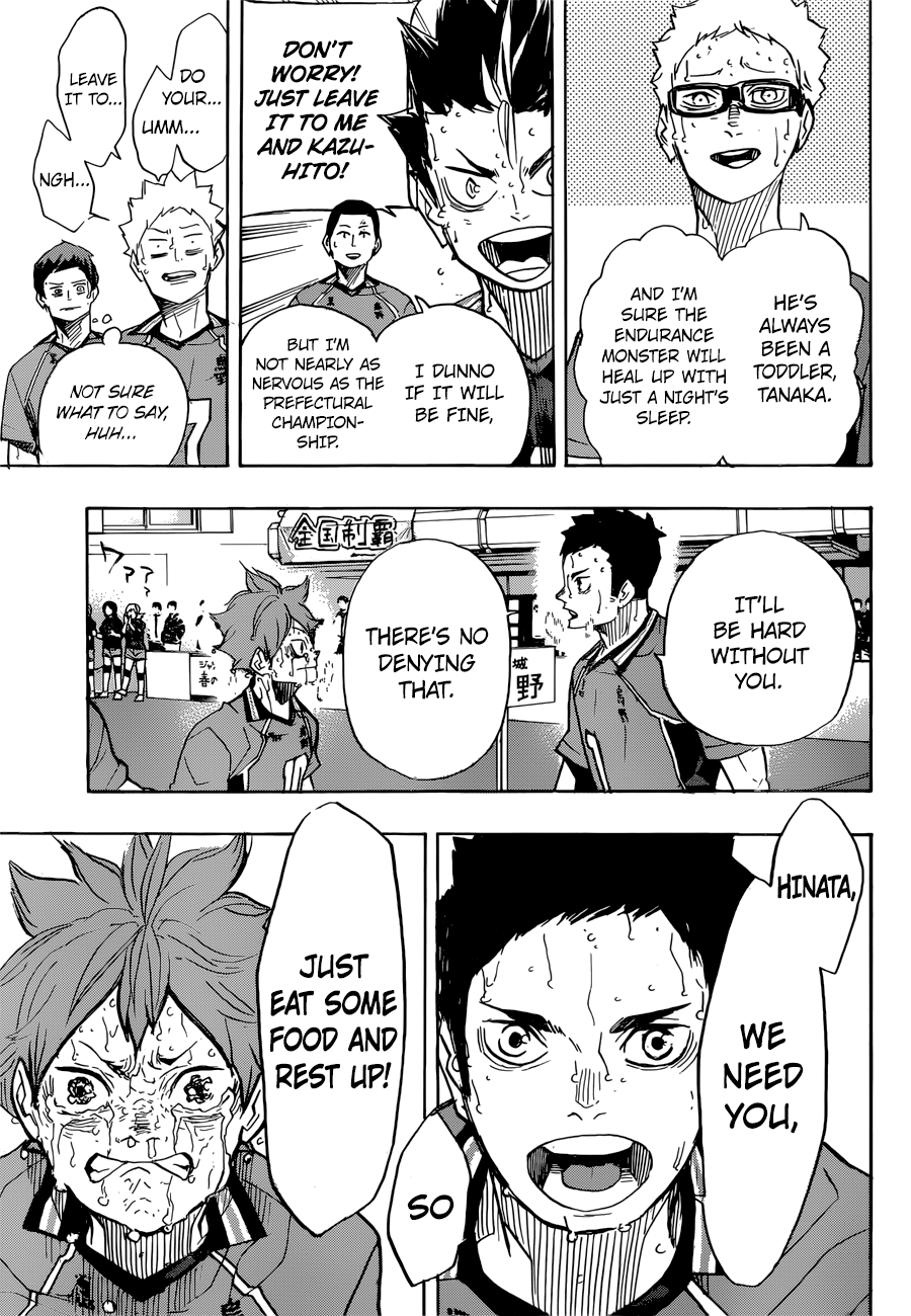 Haikyuu!! chapter 365 page 13