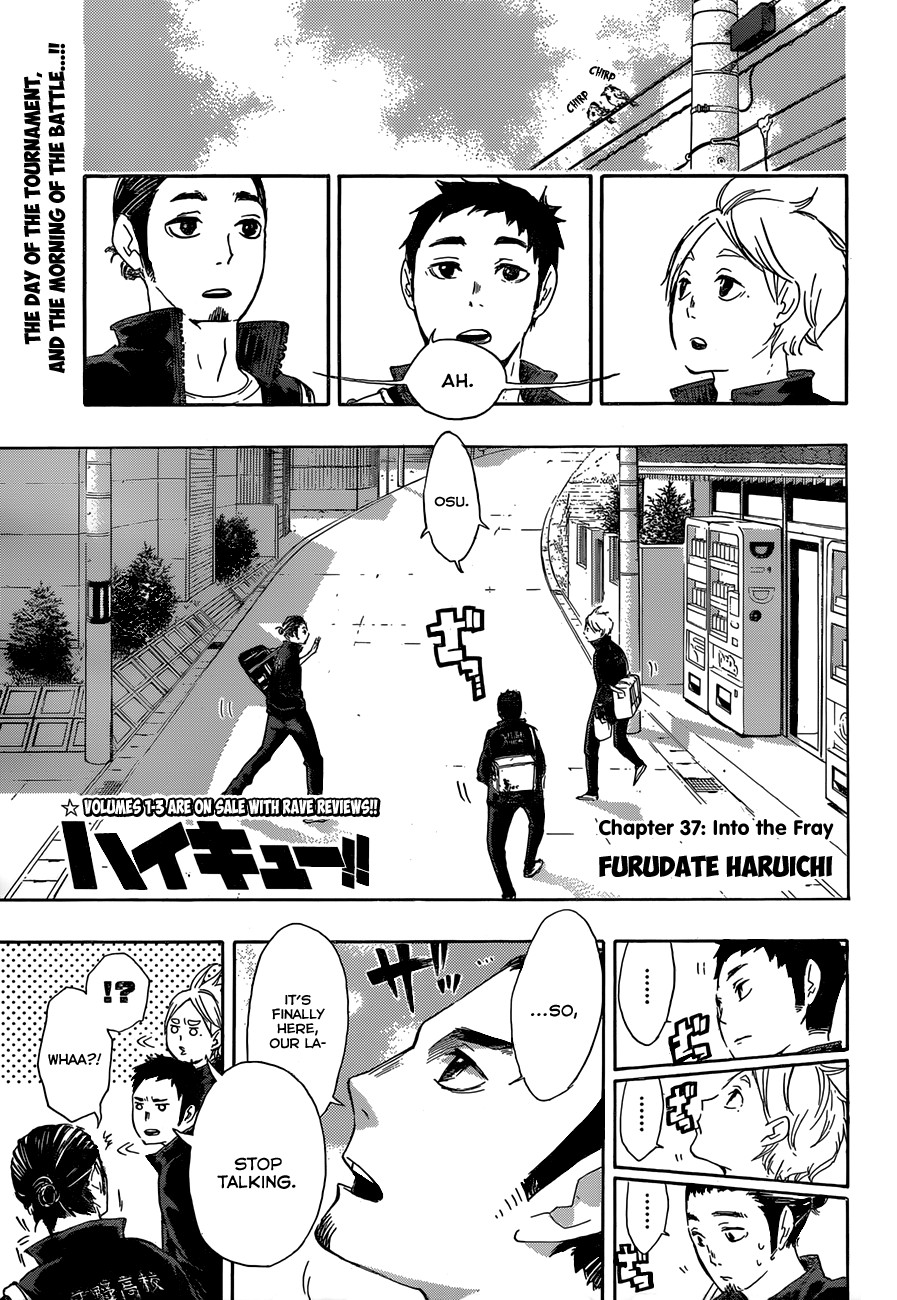 Haikyuu!! chapter 37 page 3