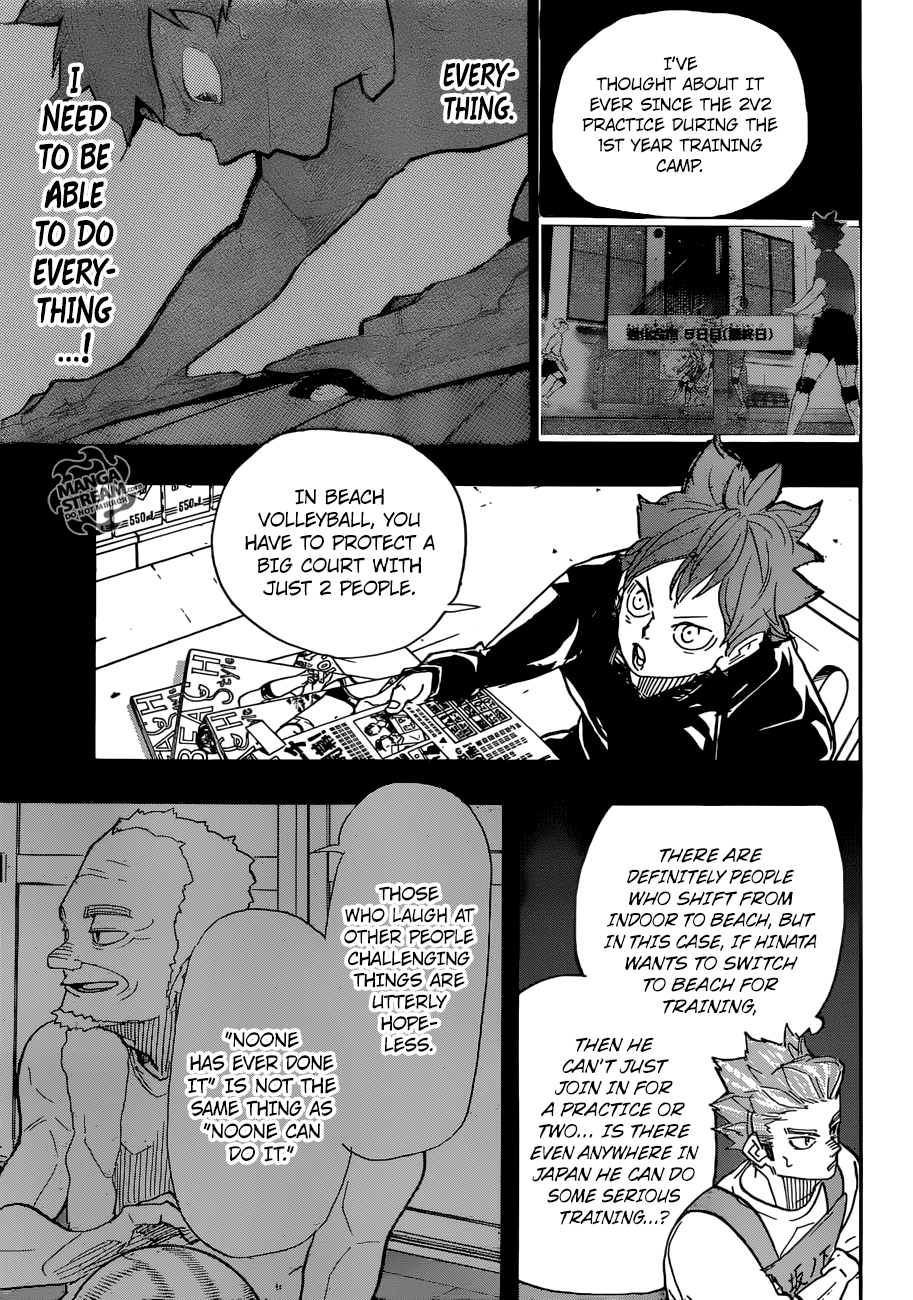 Haikyuu!! chapter 370 page 9