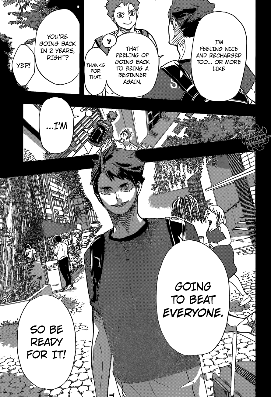 Haikyuu!! chapter 374 page 11