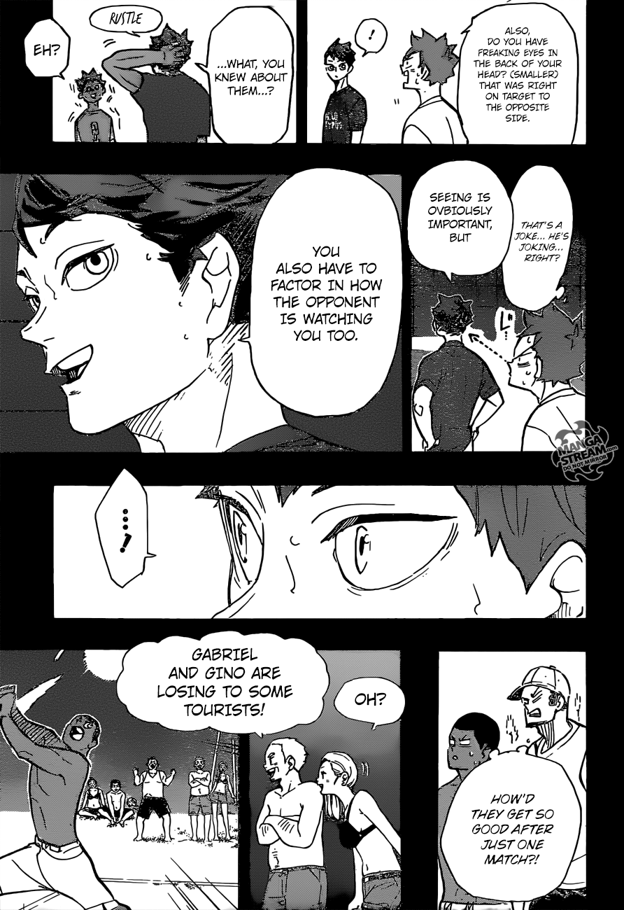 Haikyuu!! chapter 374 page 6