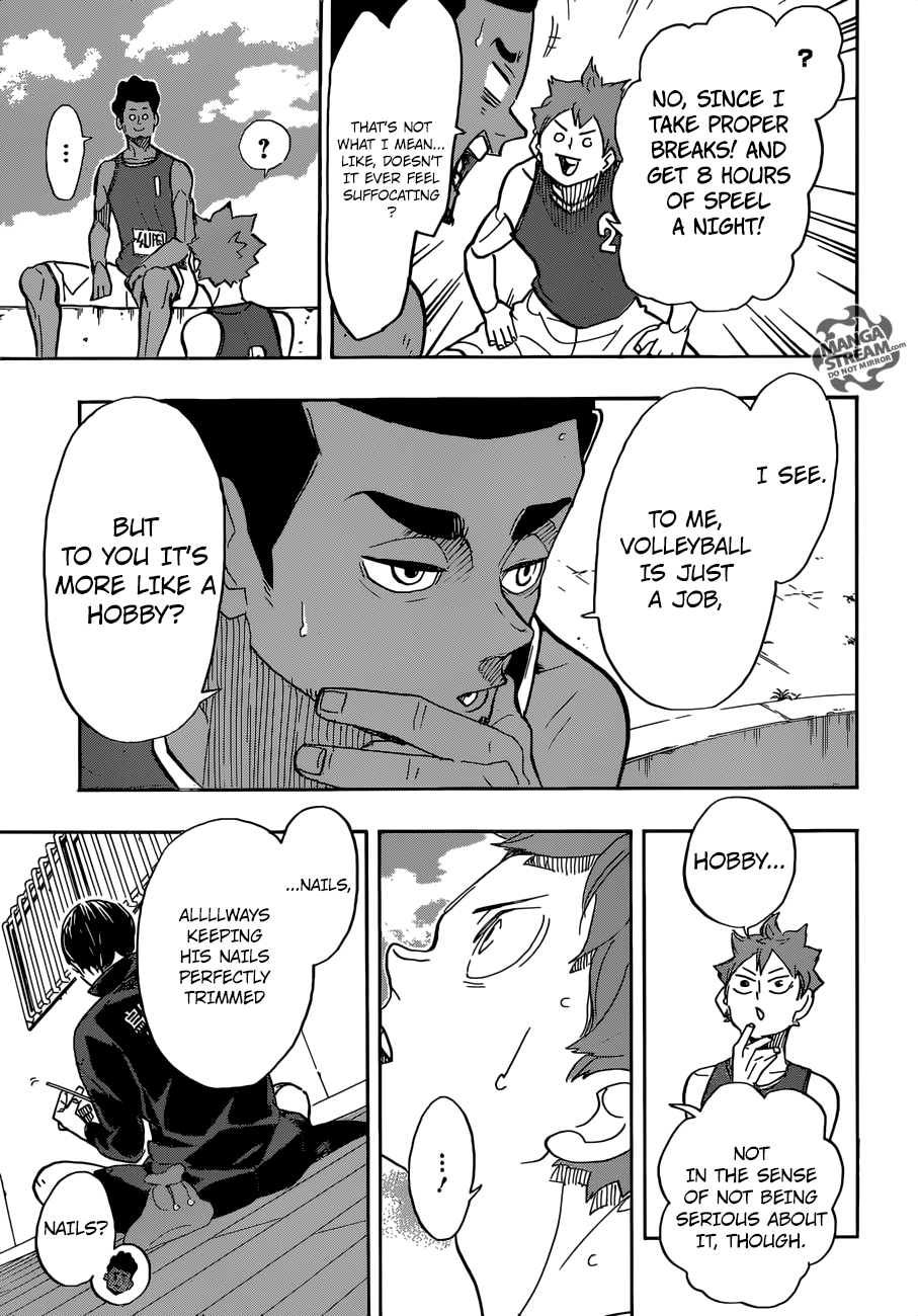 Haikyuu!! chapter 375 page 10