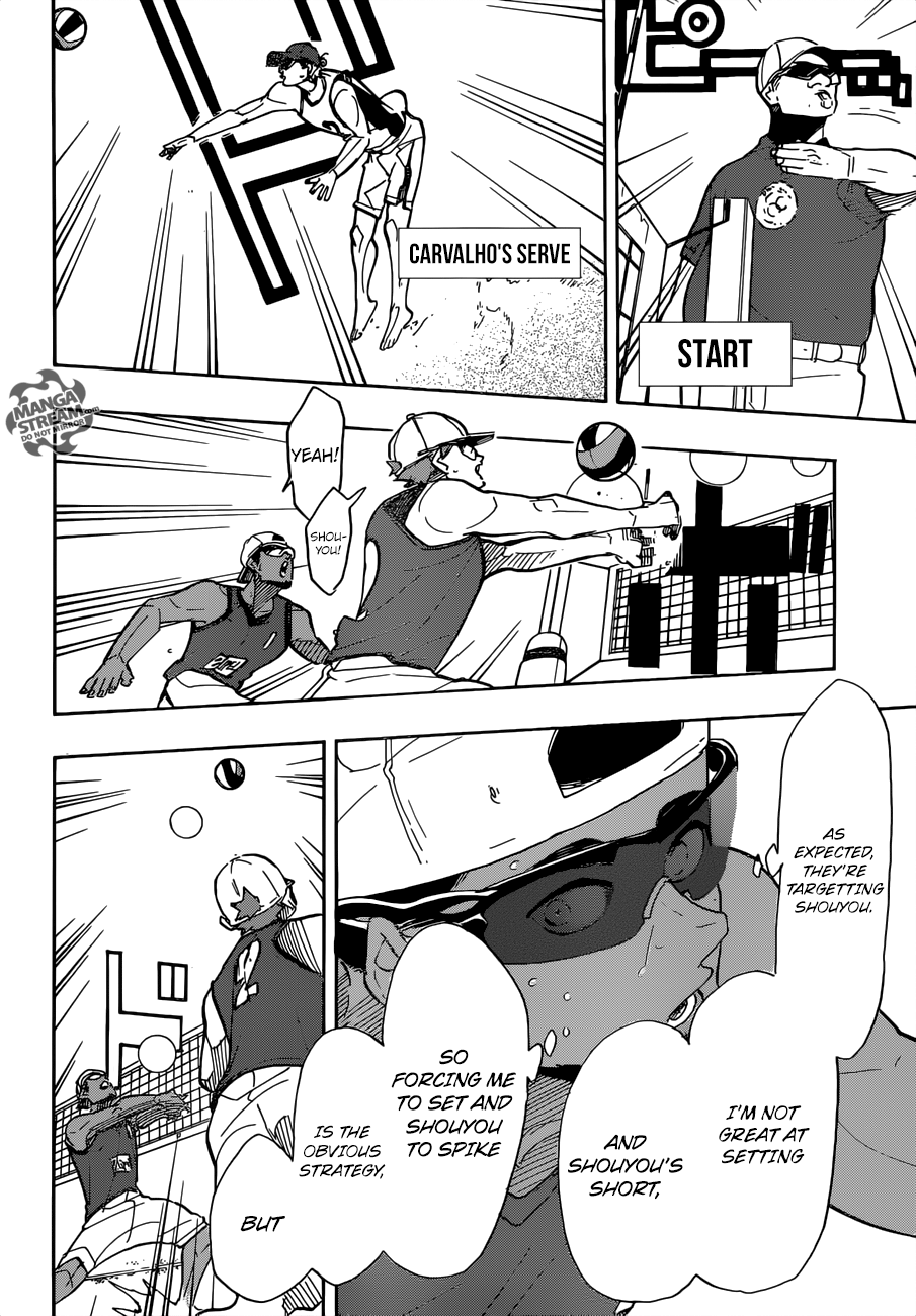 Haikyuu!! chapter 375 page 17