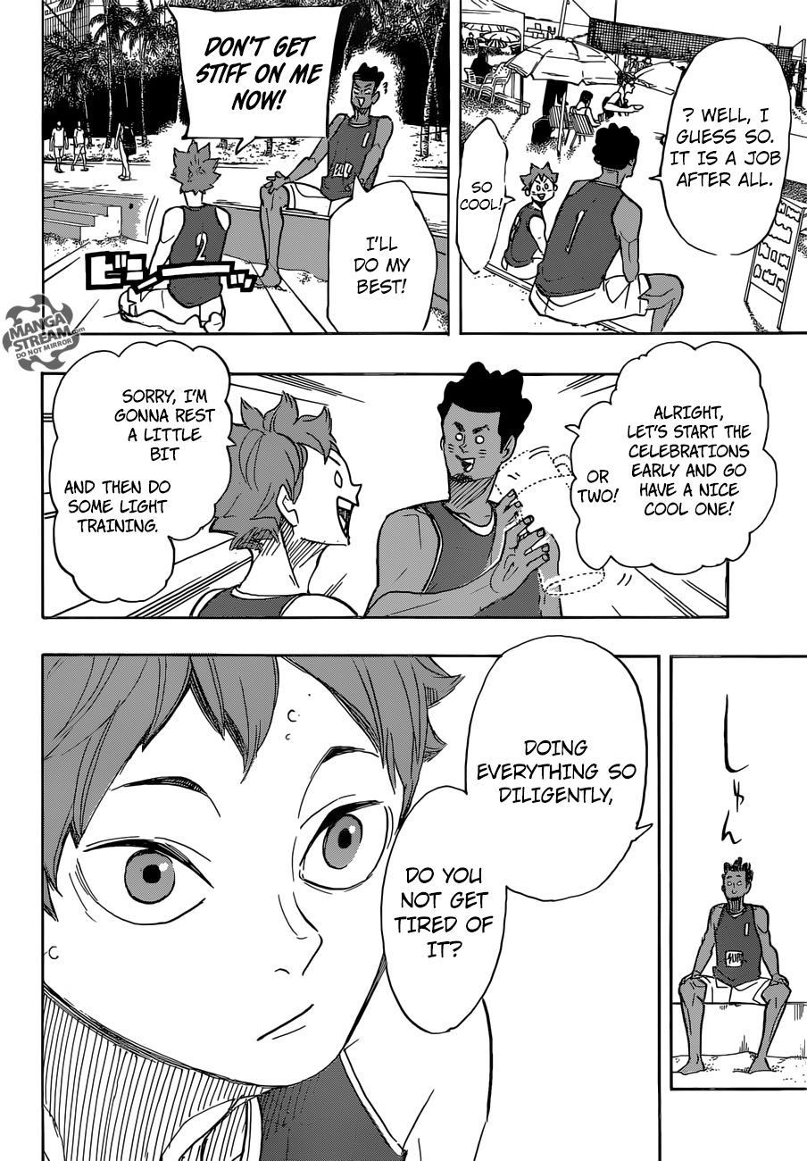 Haikyuu!! chapter 375 page 9