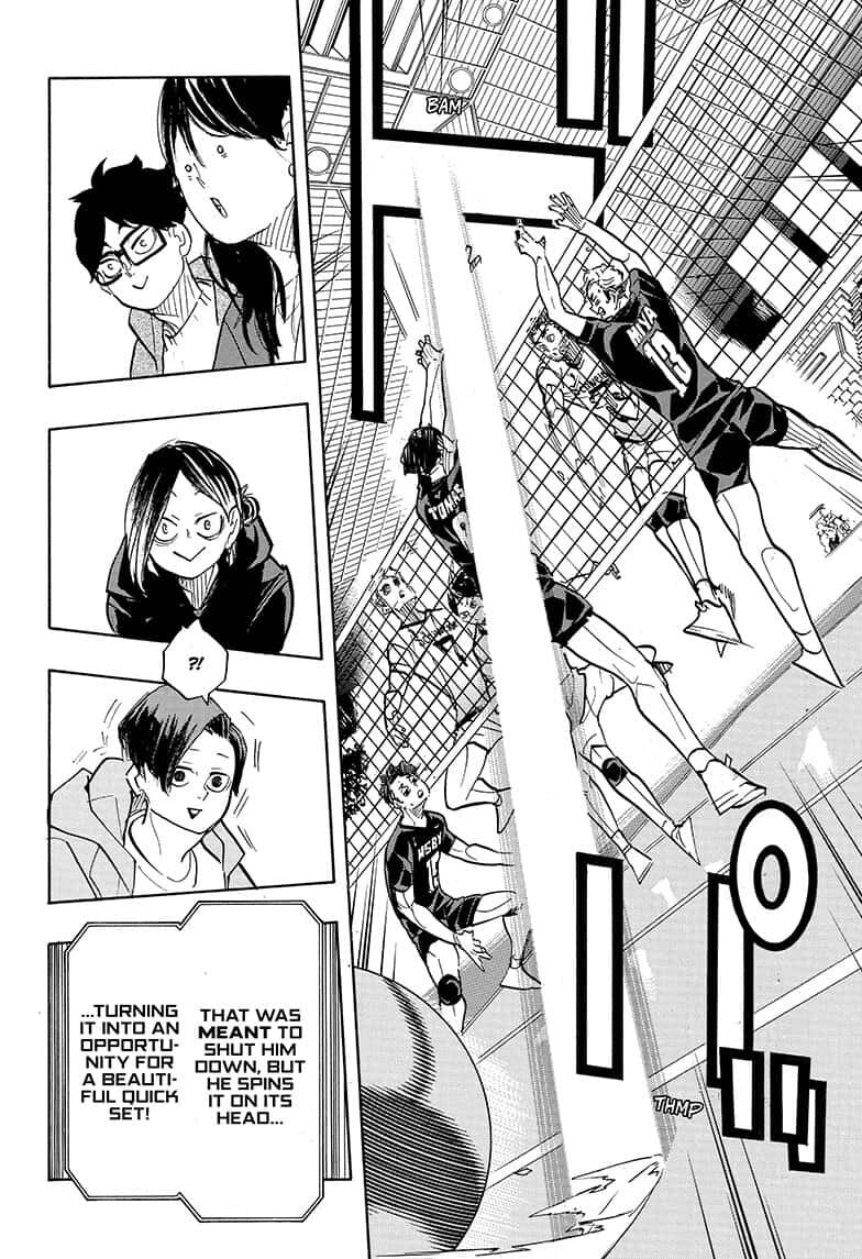 Haikyuu!! chapter 383 page 14